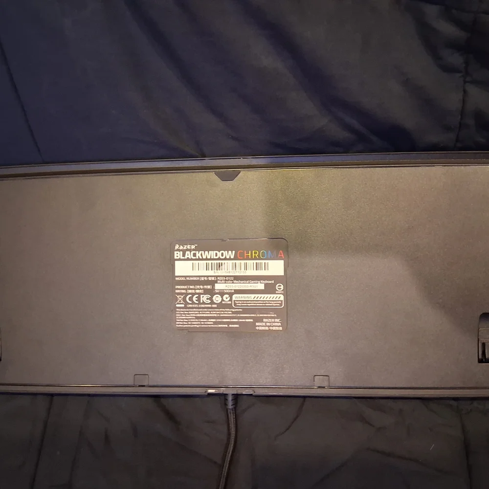 Razer BlackWidow Chroma: Clicky RGB Mechanical Gaming Keyboard